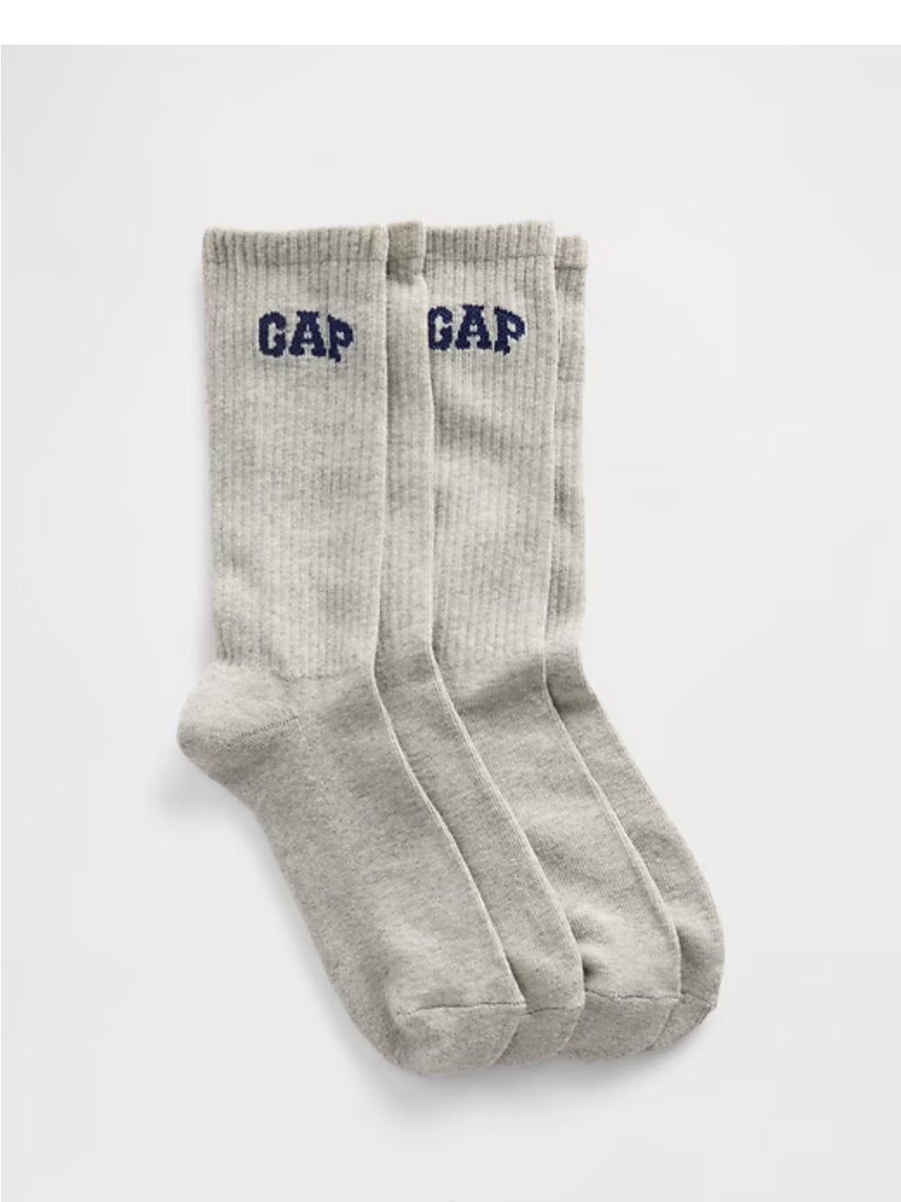 NWT gray Gap unisex - Studio crew socks set of 2
